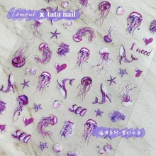 2021 Summer Back Glue Nail Art Stickers Ocean Animal Cartoon Sliders Dolphin Starfish Octopus Whale Jellyfish Nail Decor Decal
2021 Summer Back Glue Nail Art Stickers Ocean Animal Cartoon Sliders Dolphin Starfish Octopus Whale Jellyfish Nail Decor Decal