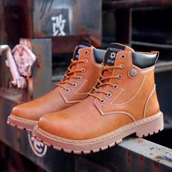 Outdoor Working Boots Winter Vintage Men Shoes Hard-Wearing British Tooling Work Shoes Sneakers Men Fashion Motorcycles Boots
Outdoor Working Boots Winter Vintage Men Shoes Hard-Wearing British Tooling Work Shoes Sneakers Men Fashion Motorcycles Boots