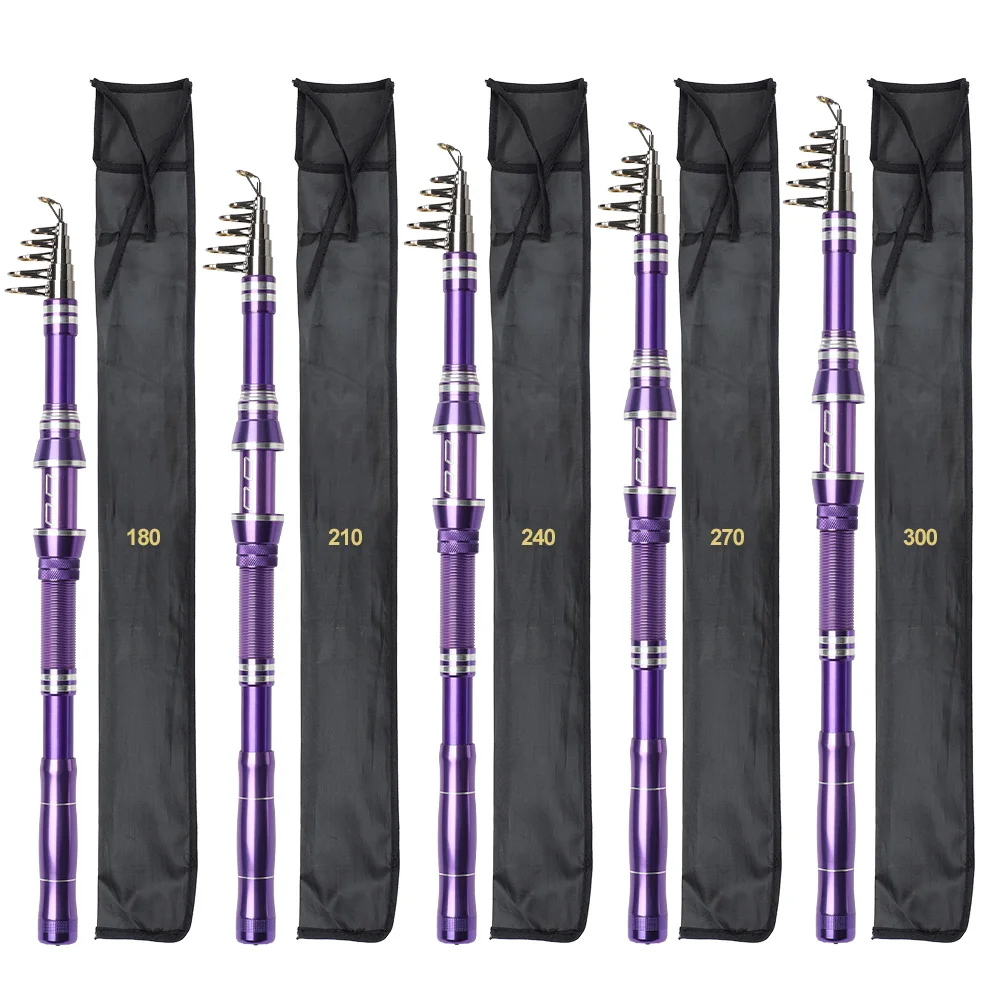 DONQL Telescopic Fishing Rod 1.8m-3.0m Carbon Fiber Ultrashort Spinning Fish Rod Travel Portable Sea Fishing Pole Fish Tackle主图05 (2)