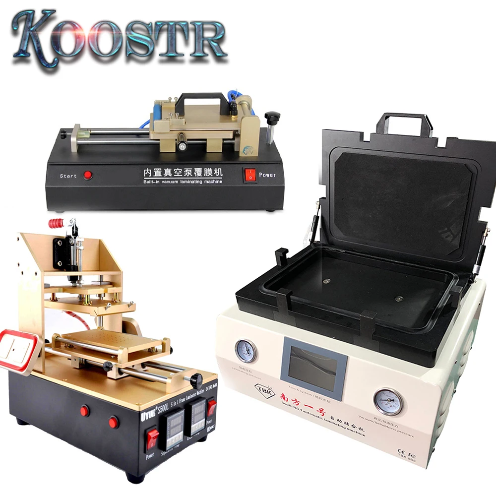 TBK-808 Automatic Bubble Removing Machine OCA Vacuum Laminating Machine+5 in 1 frame separator machine+OCA film machine
TBK-808 Automatic Bubble Removing Machine OCA Vacuum Laminating Machine+5 in 1 frame separator machine+OCA film machine
