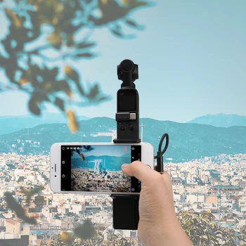 OSMO Pocket Hand Grip Phone Bracket Holder Clip For DJI Osmo Pocket Portable Handle Stand With Charging Cable Type-C/A Adaptor
OSMO Pocket Hand Grip Phone Bracket Holder Clip For DJI Osmo Pocket Portable Handle Stand With Charging Cable Type-C/A Adaptor