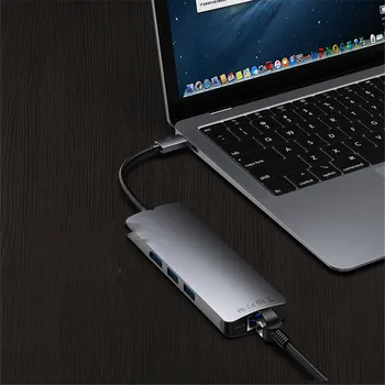 9-In-1 Hub Dock Type-C To VGA HD Audio Multifunction PD SD Slot Adapter Data Transmission Replacement for MacBook
9-In-1 Hub Dock Type-C To VGA HD Audio Multifunction PD SD Slot Adapter Data Transmission Replacement for MacBook