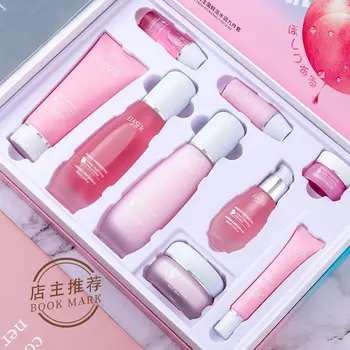 LAIKOU Peach Probiotic 9PCS Face Skin Care Product Set Repairing Anti-aging Anti-wrinkle Moisturizing Whitening Face Tonic Cream
LAIKOU Peach Probiotic 9PCS Face Skin Care Product Set Repairing Anti-aging Anti-wrinkle Moisturizing Whitening Face Tonic Cream