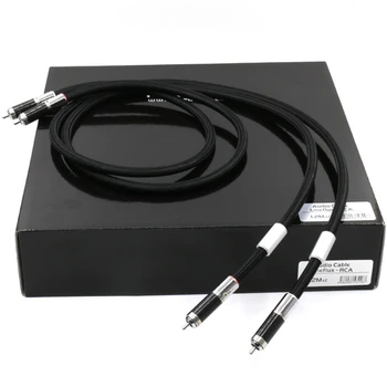 Hi-end Lineflux Flux Series HiFi RCA Cable with Carbon Fiber Audio Connector for HIFI Amplifier CD Player
Hi-end Lineflux Flux Series HiFi RCA Cable with Carbon Fiber Audio Connector for HIFI Amplifier CD Player
