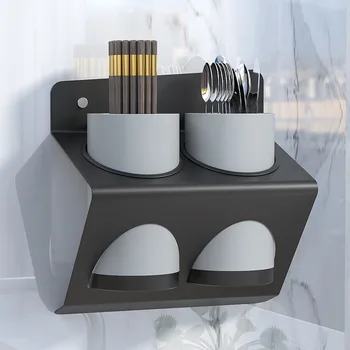 Stainless Steel Kitchen Wall Mounted Nail free Cutlery Storage Rack Tools Gadgets Organizer Container Spoon Forks Knife Holder
Stainless Steel Kitchen Wall Mounted Nail free Cutlery Storage Rack Tools Gadgets Organizer Container Spoon Forks Knife Holder
