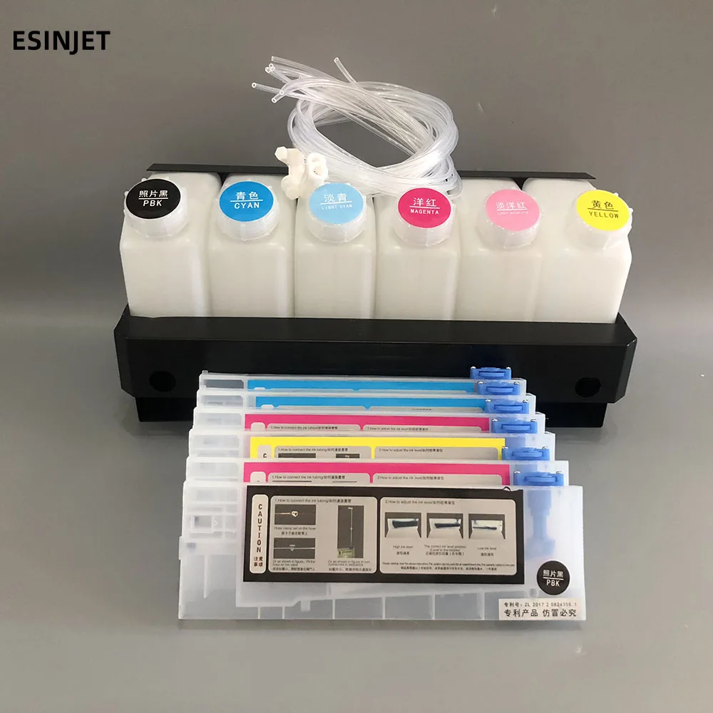 

6 Color 6+6 CISS Continuous Ink Supply System For Mutoh Roland Mimaki Series Large Format Printer Bulk Ink System