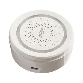 Smart Home Wireless WiFi USB Siren Alarm Sensor Work With App Notification Window Door Sensor Humidity Sensor
Smart Home Wireless WiFi USB Siren Alarm Sensor Work With App Notification Window Door Sensor Humidity Sensor