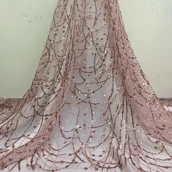 New arrival African lace fabric,embroidered flower sequins net lace,high quality Nigerian lace fabric for wedding dress
New arrival African lace fabric,embroidered flower sequins net lace,high quality Nigerian lace fabric for wedding dress