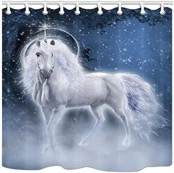 Dreamy Unicorn Pattern in Magic Forest Bathroom Shower Curtain Partition Curtain Decoration Home Durable Easy to Clean
Dreamy Unicorn Pattern in Magic Forest Bathroom Shower Curtain Partition Curtain Decoration Home Durable Easy to Clean