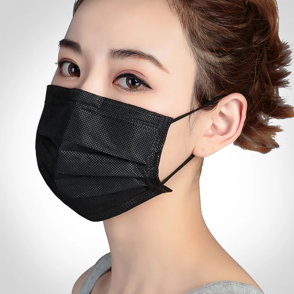 10 Pcs 3 Layers Face Masks Earloop Disposable Face Masks 3Ply Thickened Nonwoven Anti-Dust Anti Fog And Haze Dustproof Mask
10 Pcs 3 Layers Face Masks Earloop Disposable Face Masks 3Ply Thickened Nonwoven Anti-Dust Anti Fog And Haze Dustproof Mask