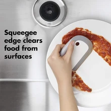 New Arrival Multi-Purpose Silicone Scraper Kitchen гаджеты для кухни Tableware Cleaning Soft Scraper for Cleaning Oil Stains
New Arrival Multi-Purpose Silicone Scraper Kitchen гаджеты для кухни Tableware Cleaning Soft Scraper for Cleaning Oil Stains