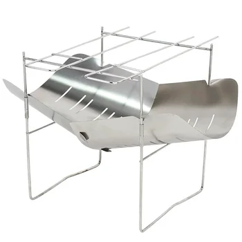 Folding Backpacking Burning Stove Outdoor Camping Courtyard Barbecue Grill Picnic Portable Home Stable Base Stainless Steel
Folding Backpacking Burning Stove Outdoor Camping Courtyard Barbecue Grill Picnic Portable Home Stable Base Stainless Steel