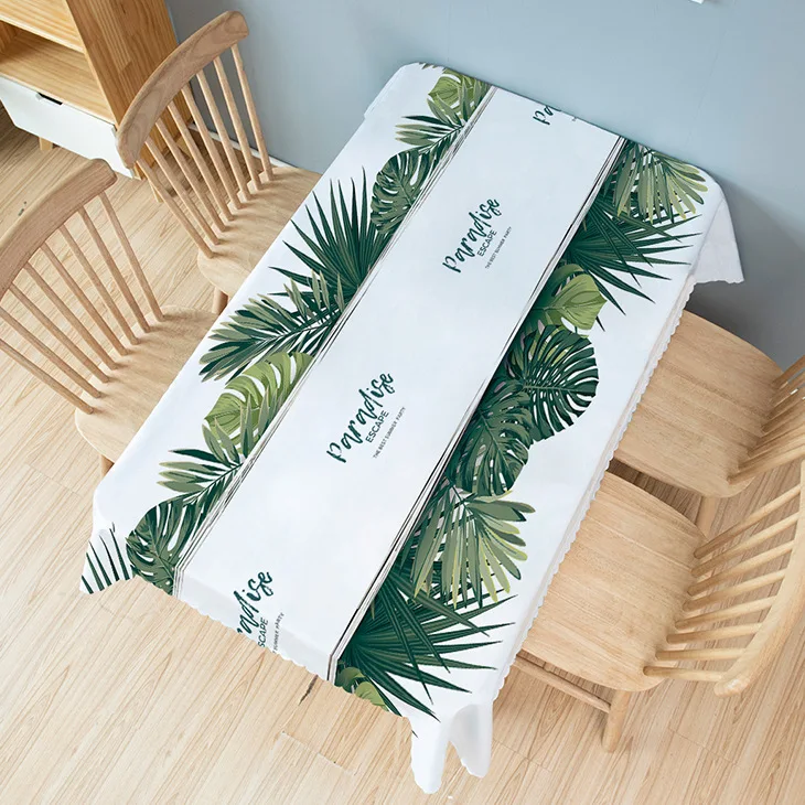 Ins Nordic Dining Table Cloth PVC Waterproof Oil-proof TPU Table Mat Covers Tablecloth Rectangle Home Room Decoration Textile
Ins Nordic Dining Table Cloth PVC Waterproof Oil-proof TPU Table Mat Covers Tablecloth Rectangle Home Room Decoration Textile