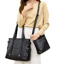 FUNMARDI 2PS Sheep Leather Handbag Women Black Large Portable Crossbody Bag Messenger Female Simple Shoulder Bag 2022 WLHB2640
FUNMARDI 2PS Sheep Leather Handbag Women Black Large Portable Crossbody Bag Messenger Female Simple Shoulder Bag 2022 WLHB2640
