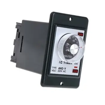 AC 220V AH2-Y Power On Delay Timer High Accuracy Time Relay Device 1/3/5/10/30/60 Seconds 3/6/10/30/60 Minutes
AC 220V AH2-Y Power On Delay Timer High Accuracy Time Relay Device 1/3/5/10/30/60 Seconds 3/6/10/30/60 Minutes