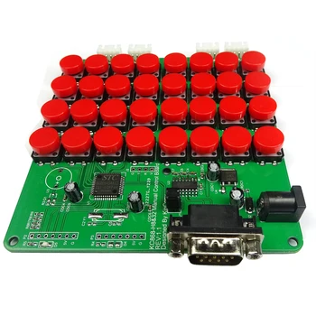 32 Buttons Manual Control RS232 Keyboard for KC868-H32 Smart Home Ethernet Web Relays Controller Diy
32 Buttons Manual Control RS232 Keyboard for KC868-H32 Smart Home Ethernet Web Relays Controller Diy