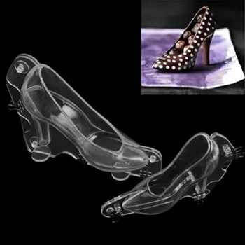 Shoe Chocolate Mold 3D High Heel Shoes Candy Sugar Paste Molds Cake Decorating Tools for DIY Home Baking sugar craft Accessories
Shoe Chocolate Mold 3D High Heel Shoes Candy Sugar Paste Molds Cake Decorating Tools for DIY Home Baking sugar craft Accessories