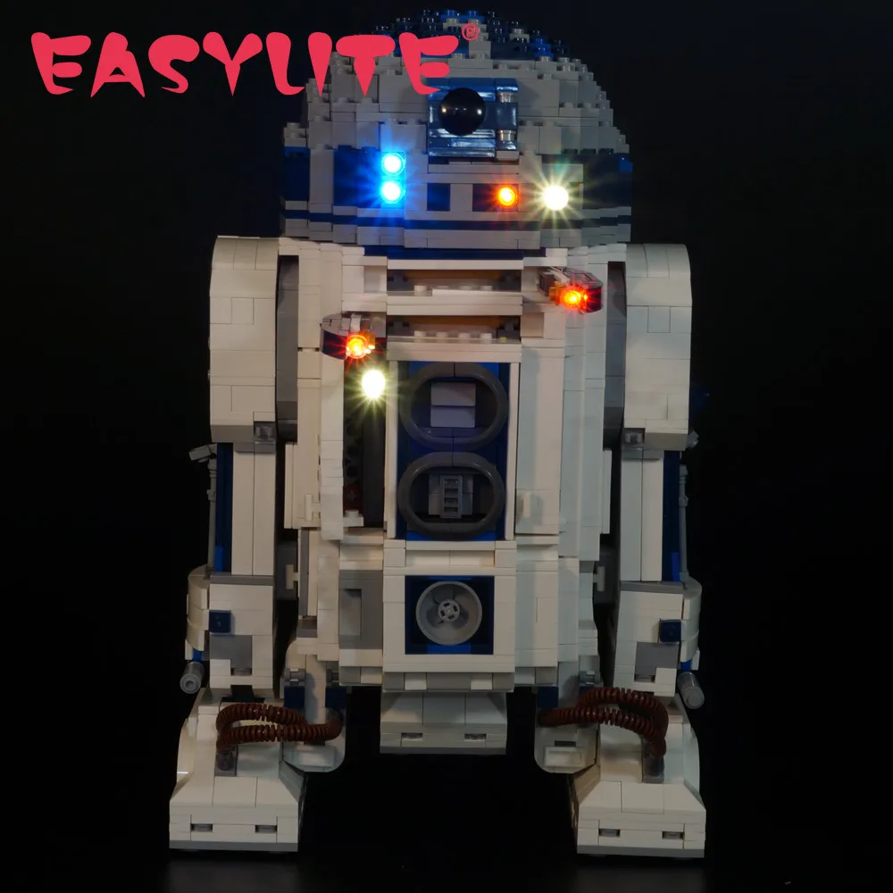 EASYLITE LED Light Set For 10225 And 05043 R2-D2 DIY Toys Blocks Bricks Only Lighting Kit Not Include Model
EASYLITE LED Light Set For 10225 And 05043 R2-D2 DIY Toys Blocks Bricks Only Lighting Kit Not Include Model
