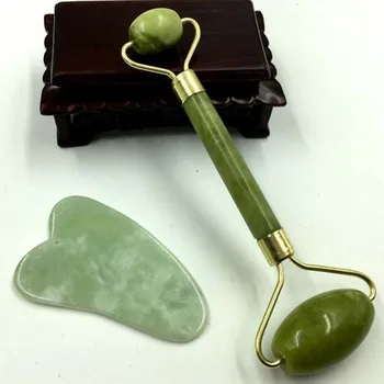 Jade Roller Set Beauty Massager Heart Shape Facial Scraping Plates Jade Push Eye Health Care Jade
Jade Roller Set Beauty Massager Heart Shape Facial Scraping Plates Jade Push Eye Health Care Jade