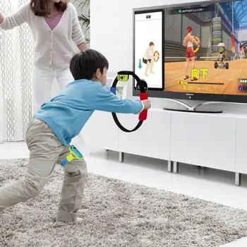 Sport Band Non-Slip Ring-Con Grips For Nin tend Switch Joy-con Ring Fit Adventure Game Adjustable Elastic 56cm Leg Fixing Strap
Sport Band Non-Slip Ring-Con Grips For Nin tend Switch Joy-con Ring Fit Adventure Game Adjustable Elastic 56cm Leg Fixing Strap