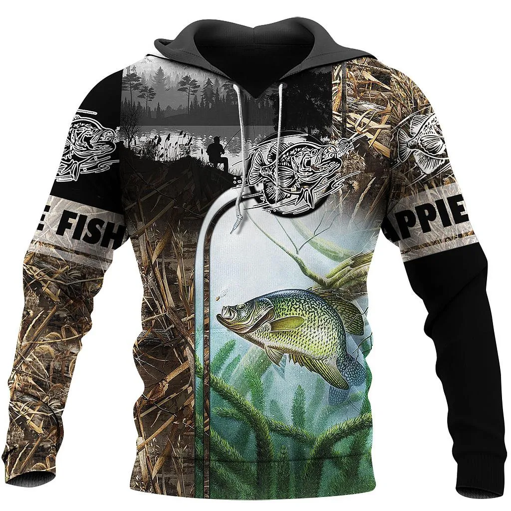 Crappie Fishing 3D All Over Printed Hoodies Autumn Unisex Casual Sweatshirt Fashion Jackets L323
Crappie Fishing 3D All Over Printed Hoodies Autumn Unisex Casual Sweatshirt Fashion Jackets L323