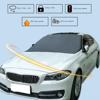 Snow Blocking Frost Blocking Car Front Windshield Cover Car Clothing Car Cover Polyester Fabric Cover Universal 1 Pcs
Snow Blocking Frost Blocking Car Front Windshield Cover Car Clothing Car Cover Polyester Fabric Cover Universal 1 Pcs