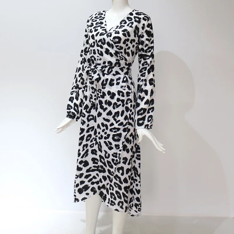 Fashion Sexy Dress Leopard V-Neck Sling Dress Maxi Dresses Women Summer Sleeveless Chiffon Beach Long Dress Robe Tops Dress Fashion Sexy Dress Leopard V-Neck Sling Dress Maxi Dresses Women Summer Sleeveless Chiffon Beach Long Dress Robe Tops Dress