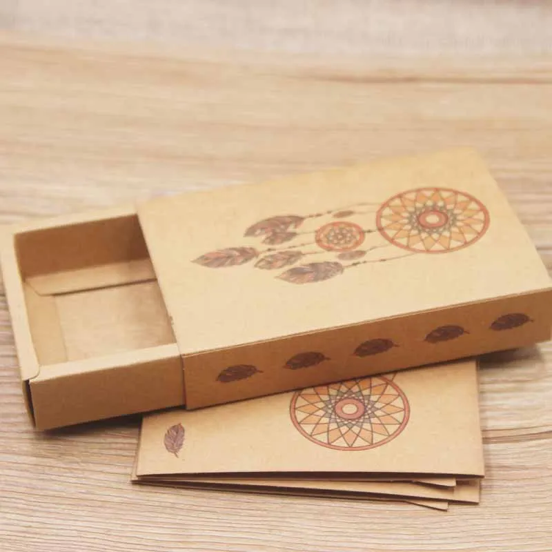 11.5CM*8CM*2CM DIY Handmade Kraft&white paper drawer box with Thank You Jewelry display box and necklace&earring carrying box
11.5CM*8CM*2CM DIY Handmade Kraft&white paper drawer box with Thank You Jewelry display box and necklace&earring carrying box