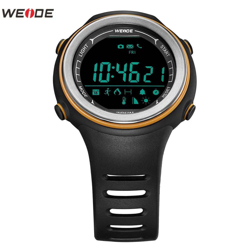 WEIDE 2020 New Men Watch Android Bluetooth Connect Electronic Device Multifunctional Monitoring Data Digital Watch Men's Watches
WEIDE 2020 New Men Watch Android Bluetooth Connect Electronic Device Multifunctional Monitoring Data Digital Watch Men's Watches