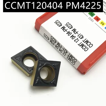 10PCS CCMT120404 PM4225 Carbide Insert Turning Tool Turning Milling Cutter CNC Cutting Tool Slot Cutting PM 4225
10PCS CCMT120404 PM4225 Carbide Insert Turning Tool Turning Milling Cutter CNC Cutting Tool Slot Cutting PM 4225