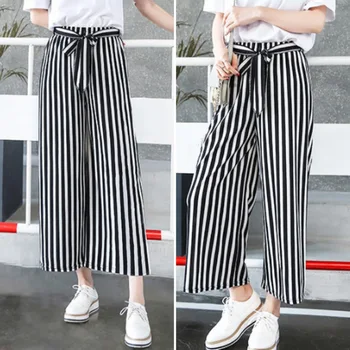 New Women Wide Leg Pants Casual High Elastic Waist Loose Harem Pants Ladies 2018 Fashion Autumn Belt Elasticated Trousers
New Women Wide Leg Pants Casual High Elastic Waist Loose Harem Pants Ladies 2018 Fashion Autumn Belt Elasticated Trousers