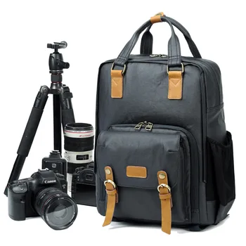 Unisex Camera SLR Waterproof Canvas Backpack Outdoor Shoulder Retro Camera Bag Multi-function Large Capacity Student Book Bag
Unisex Camera SLR Waterproof Canvas Backpack Outdoor Shoulder Retro Camera Bag Multi-function Large Capacity Student Book Bag