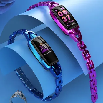 Female Smart Watch Tracker Dynamic Heart Rate Pedometer Monitoring Bracelet Blood Pressure Alarm Fitness Sports Watch Bracelet
Female Smart Watch Tracker Dynamic Heart Rate Pedometer Monitoring Bracelet Blood Pressure Alarm Fitness Sports Watch Bracelet