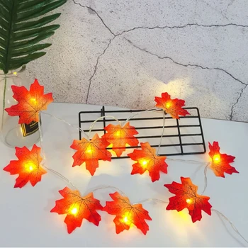 Maple Leaves LED String Light Battery Operated Autumn Garden Decoration Lighting
Maple Leaves LED String Light Battery Operated Autumn Garden Decoration Lighting