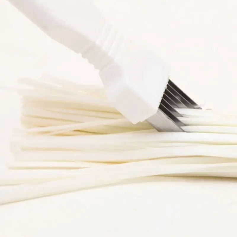 Multi-functional Green Onion Cutter Stainless Steel Scallion Slicer Shred Shredder Blade Cutlery Tool
Multi-functional Green Onion Cutter Stainless Steel Scallion Slicer Shred Shredder Blade Cutlery Tool