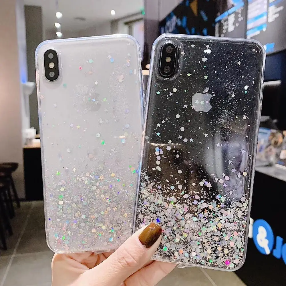 Shimmering Glitter Star Soft TPU Phone Case For Samsung Galaxy S7 Edge S8 S9 S10 Plus Note 8 9 Case Back Cover Fundas Coque Capa
Shimmering Glitter Star Soft TPU Phone Case For Samsung Galaxy S7 Edge S8 S9 S10 Plus Note 8 9 Case Back Cover Fundas Coque Capa