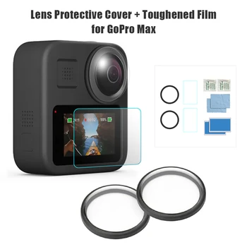 Tempered Glass Screen Protector Environmental Protection and Durability Lens Cover Set for GoPro Max Camera Accessories
Tempered Glass Screen Protector Environmental Protection and Durability Lens Cover Set for GoPro Max Camera Accessories