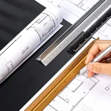 Aluminum Alloy Three-sided Ratio Ruler High-precision Architectural Design Drawing Clothing Interior Design Drawing Ruler
Aluminum Alloy Three-sided Ratio Ruler High-precision Architectural Design Drawing Clothing Interior Design Drawing Ruler