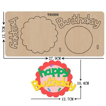 happy birthday knife Mold Wooden Cutting Dies For Scrapbooking Making Decor Supplies Dies Template with pad 
happy birthday knife Mold Wooden Cutting Dies For Scrapbooking Making Decor Supplies Dies Template with pad