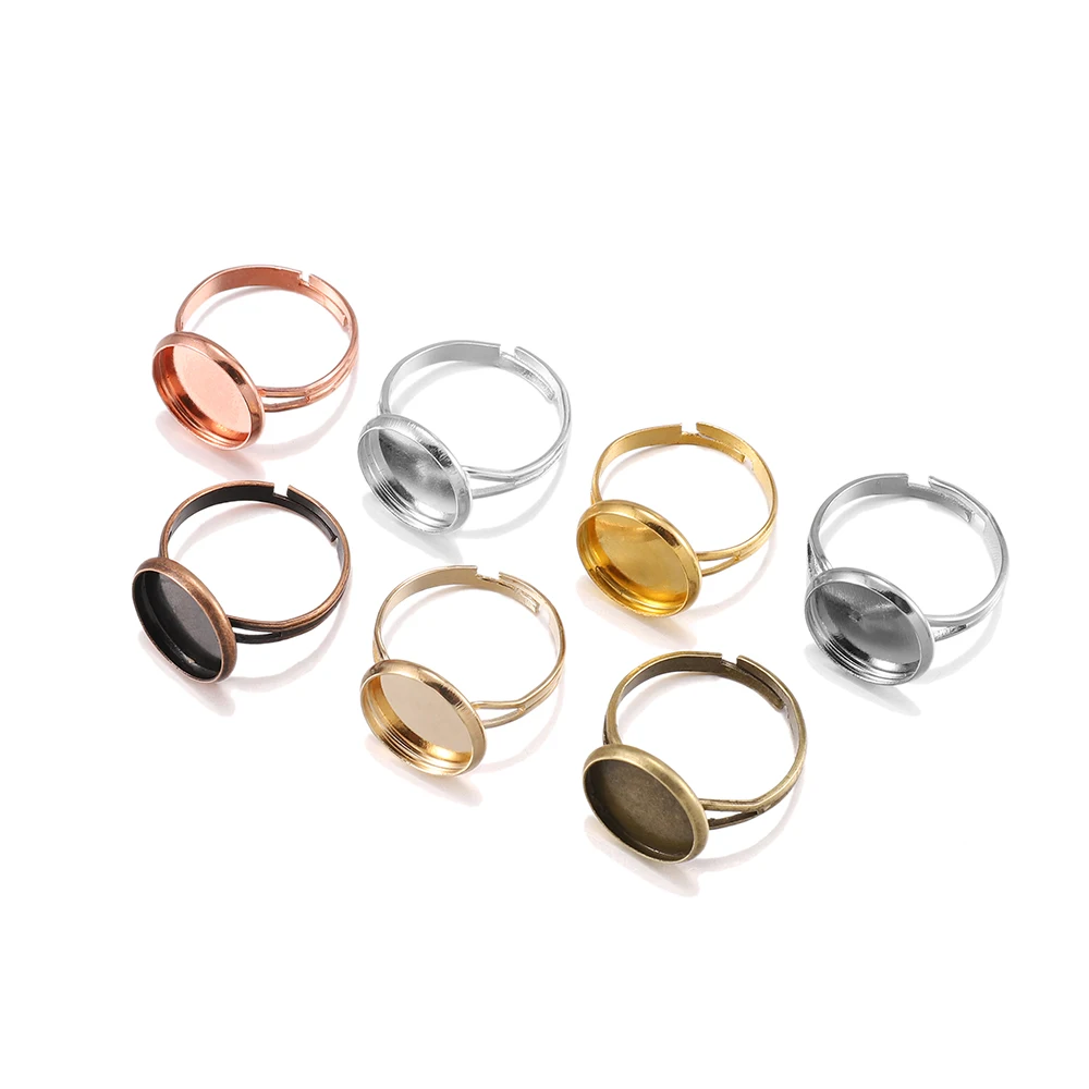 10pcs/lot 8 colors Adjustable Blank Ring Base Fit Dia 8-25 mm Glass Cabochons Cameo Settings Diy Jewelry Making Ring Wholesale
10pcs/lot 8 colors Adjustable Blank Ring Base Fit Dia 8-25 mm Glass Cabochons Cameo Settings Diy Jewelry Making Ring Wholesale
