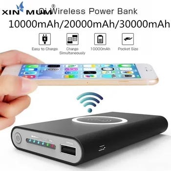 10000mAh/20000mAh/30000mAh Qi Wireless Charger Power Bank for IPhone 11 Pro Max X 8 Plus Samsung Portable Mobile Phone Charger
10000mAh/20000mAh/30000mAh Qi Wireless Charger Power Bank for IPhone 11 Pro Max X 8 Plus Samsung Portable Mobile Phone Charger