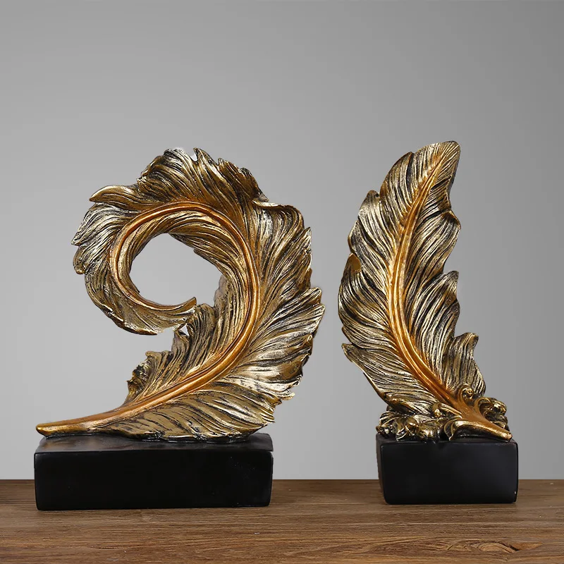 Feather Sculpture Office Decoration Room Living Room Entrance TV Cabinet Wine Cabinet Creative Resin Crafts Decoration Gift
Feather Sculpture Office Decoration Room Living Room Entrance TV Cabinet Wine Cabinet Creative Resin Crafts Decoration Gift