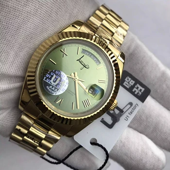 Top high quality brand watch blue dial men's automatic movement calendar calendar stainless steel strap watch
Top high quality brand watch blue dial men's automatic movement calendar calendar stainless steel strap watch