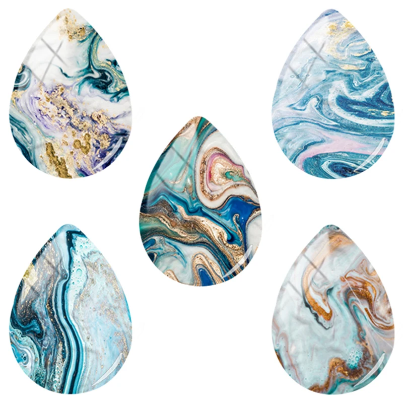 JWEIJIAO Quicksand Texture Pattern 18x25mm Tear Drop Glass Dome Handmade DIY Making Fashion Handicraft Jewelry Accessories TX823
JWEIJIAO Quicksand Texture Pattern 18x25mm Tear Drop Glass Dome Handmade DIY Making Fashion Handicraft Jewelry Accessories TX823