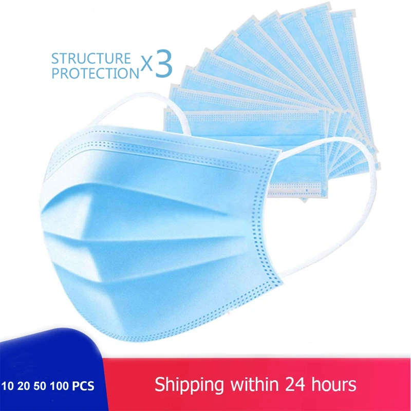 Face Mouth Mask Disposable Protect 3 Layers Filter Dustproof Earloop Non Woven Mouth Masks Anti-Dust Meltblown Cloth Masks
Face Mouth Mask Disposable Protect 3 Layers Filter Dustproof Earloop Non Woven Mouth Masks Anti-Dust Meltblown Cloth Masks