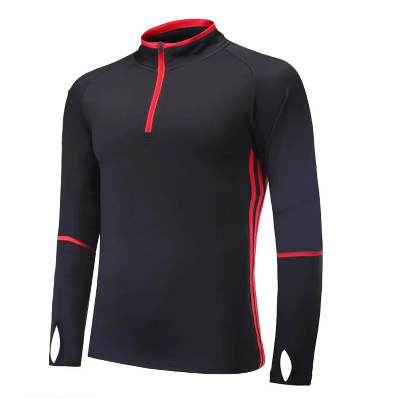2018 Autumn Health Cloth Long Sleeve Football Training Suit Men's Semi-Zipper Running Fitness Sports Coat tao zhi Coat
2018 Autumn Health Cloth Long Sleeve Football Training Suit Men's Semi-Zipper Running Fitness Sports Coat tao zhi Coat