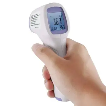 Handheld Portable Non-Contact Infrared Thermometer High Precision Thermometer Industrial Temperature Meter
Handheld Portable Non-Contact Infrared Thermometer High Precision Thermometer Industrial Temperature Meter