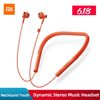 Original Xiaomi Mi Neckband Sports Bluetooth Earphone Wireless Magnetic Hybrid Stereo Bass Apt-x Headset With Mic For Pocophone
Original Xiaomi Mi Neckband Sports Bluetooth Earphone Wireless Magnetic Hybrid Stereo Bass Apt-x Headset With Mic For Pocophone