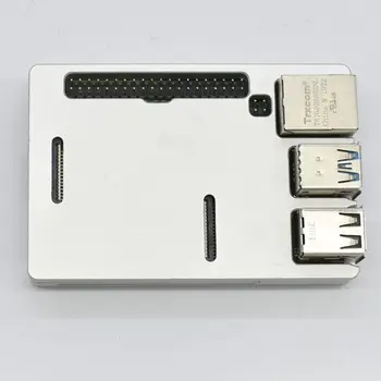 1Set CNC Aluminum Alloy Case Ultra-thin Metal Protective Cover Shell Silver Enclosure for Raspberry Pi 4 Model B E65A
1Set CNC Aluminum Alloy Case Ultra-thin Metal Protective Cover Shell Silver Enclosure for Raspberry Pi 4 Model B E65A