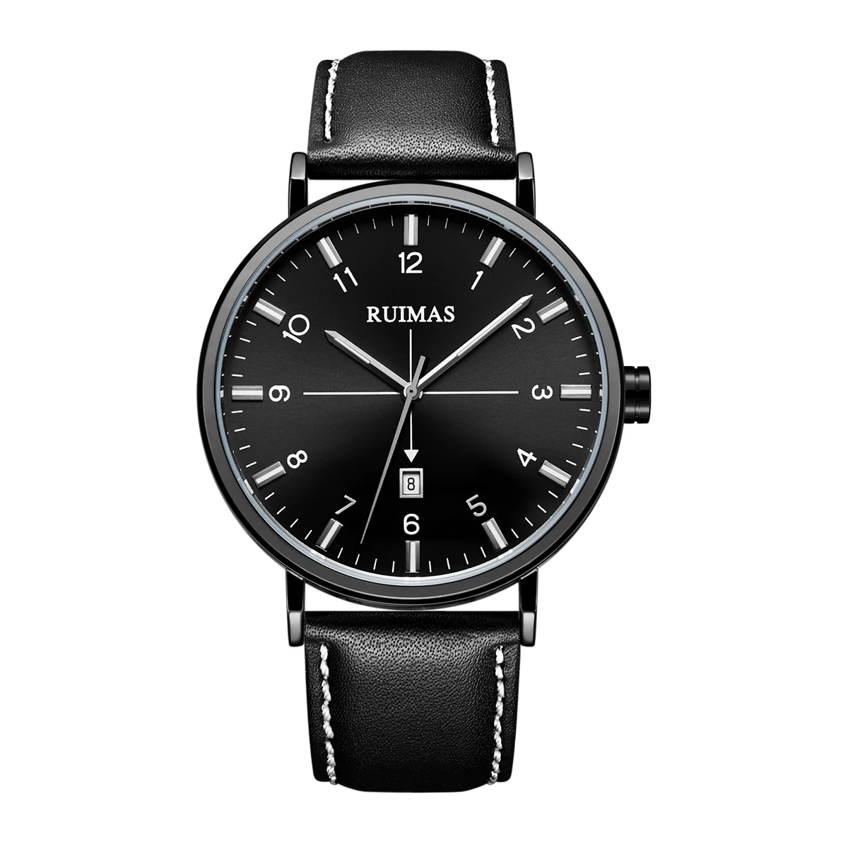 Relogio Masculino Mens Watches Ruimas Top Brand Quartz Watch Luxury Analog Waterproof Leather Strap New Gentlemen Wristwatch 
Relogio Masculino Mens Watches Ruimas Top Brand Quartz Watch Luxury Analog Waterproof Leather Strap New Gentlemen Wristwatch